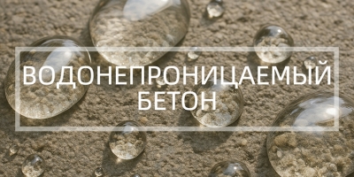 Водонепроницаемый бетон в Санкт-Петербурге
